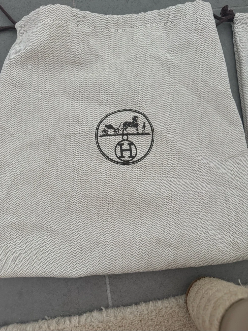Never worn Hermes Ithea Espadrilla Wedge
